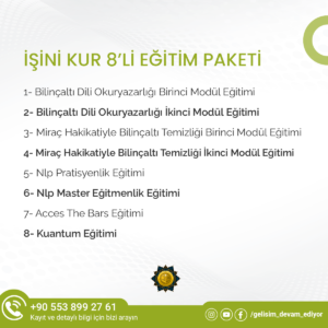 8'li İşini Kur Eğitim Paketi